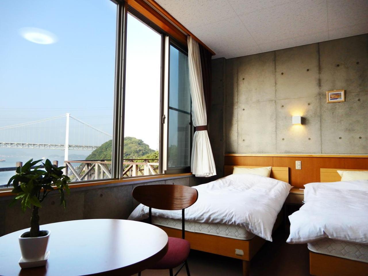 קיטקיושו Shimonoseki Hinoyama Youth Hostel מראה חיצוני תמונה